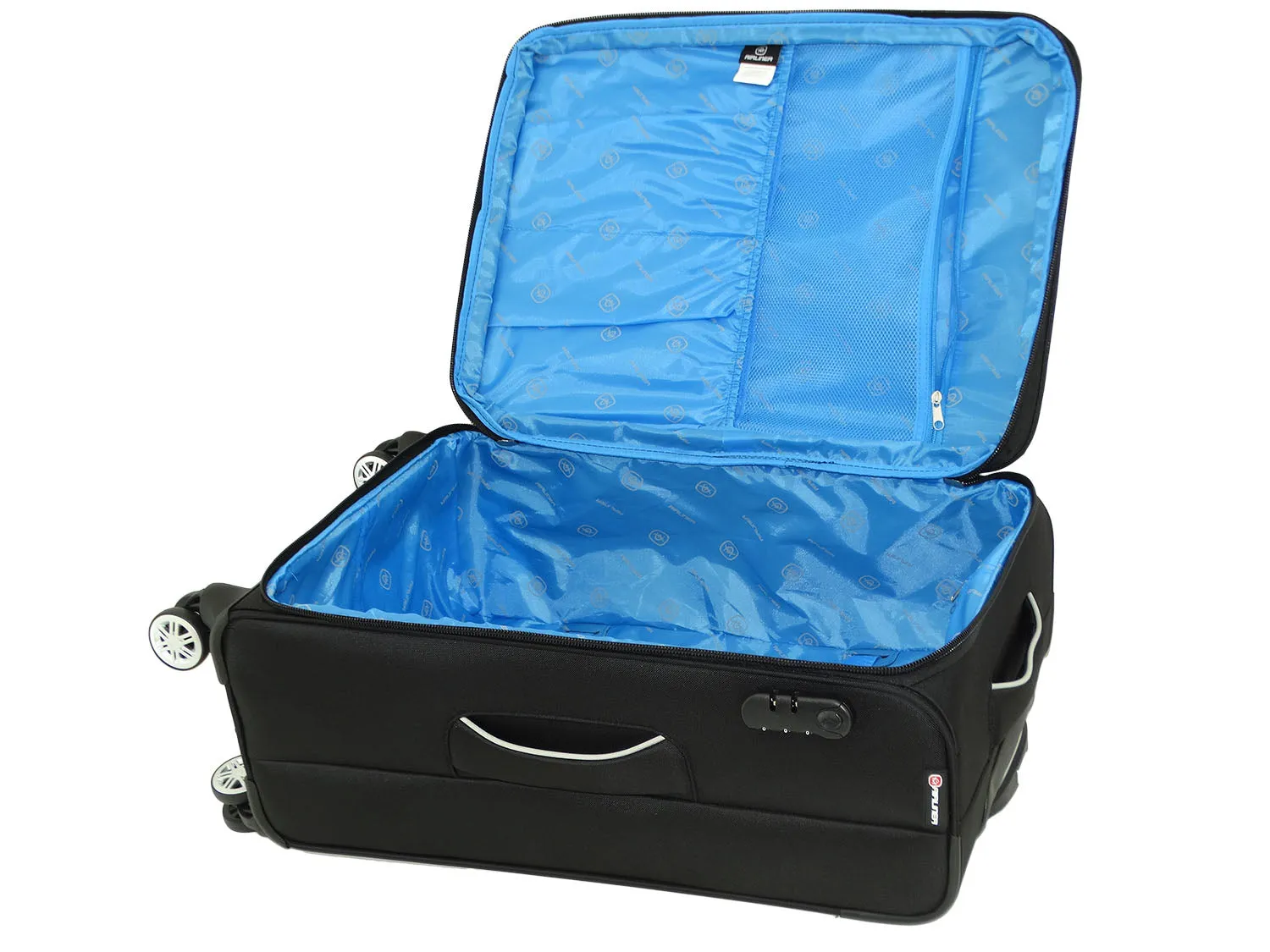 1784BK, Airliner, Large Suitcase 28" - Black