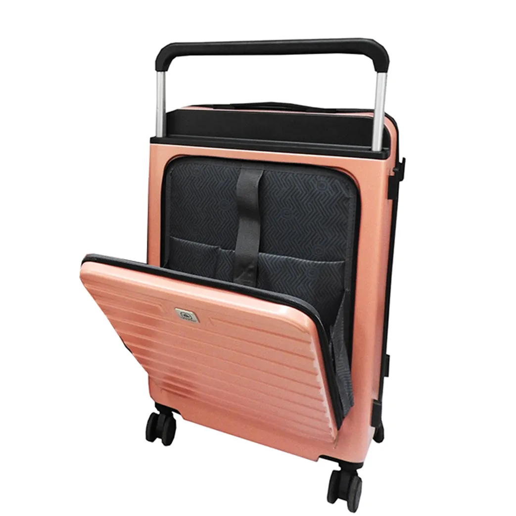 1791RS1, Airliner - Medium Suitcase 24" - Rose