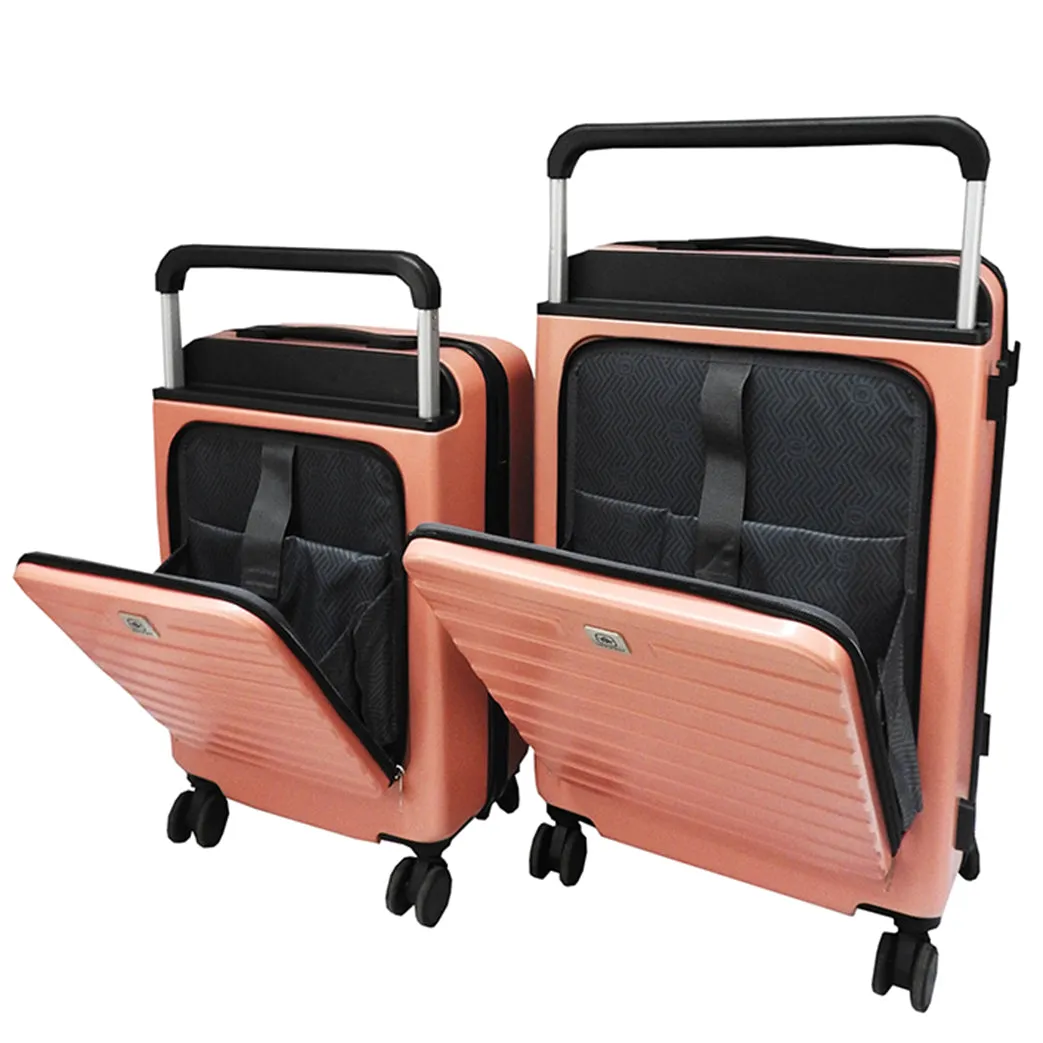 1791RS1, Airliner - Medium Suitcase 24" - Rose