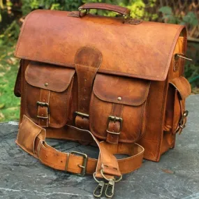 Agile Satchel Leather Bag