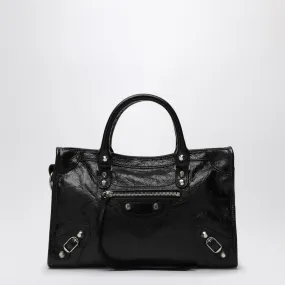 Balenciaga Le City Small Tote Bag Black Women