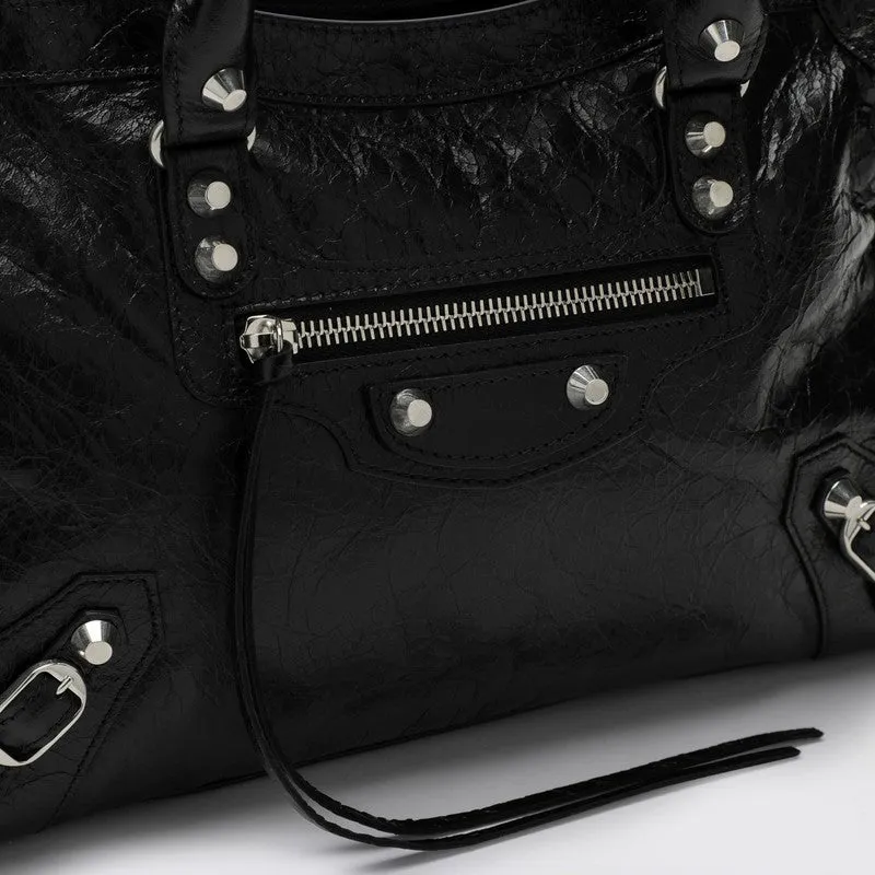 Balenciaga Le City Small Tote Bag Black Women