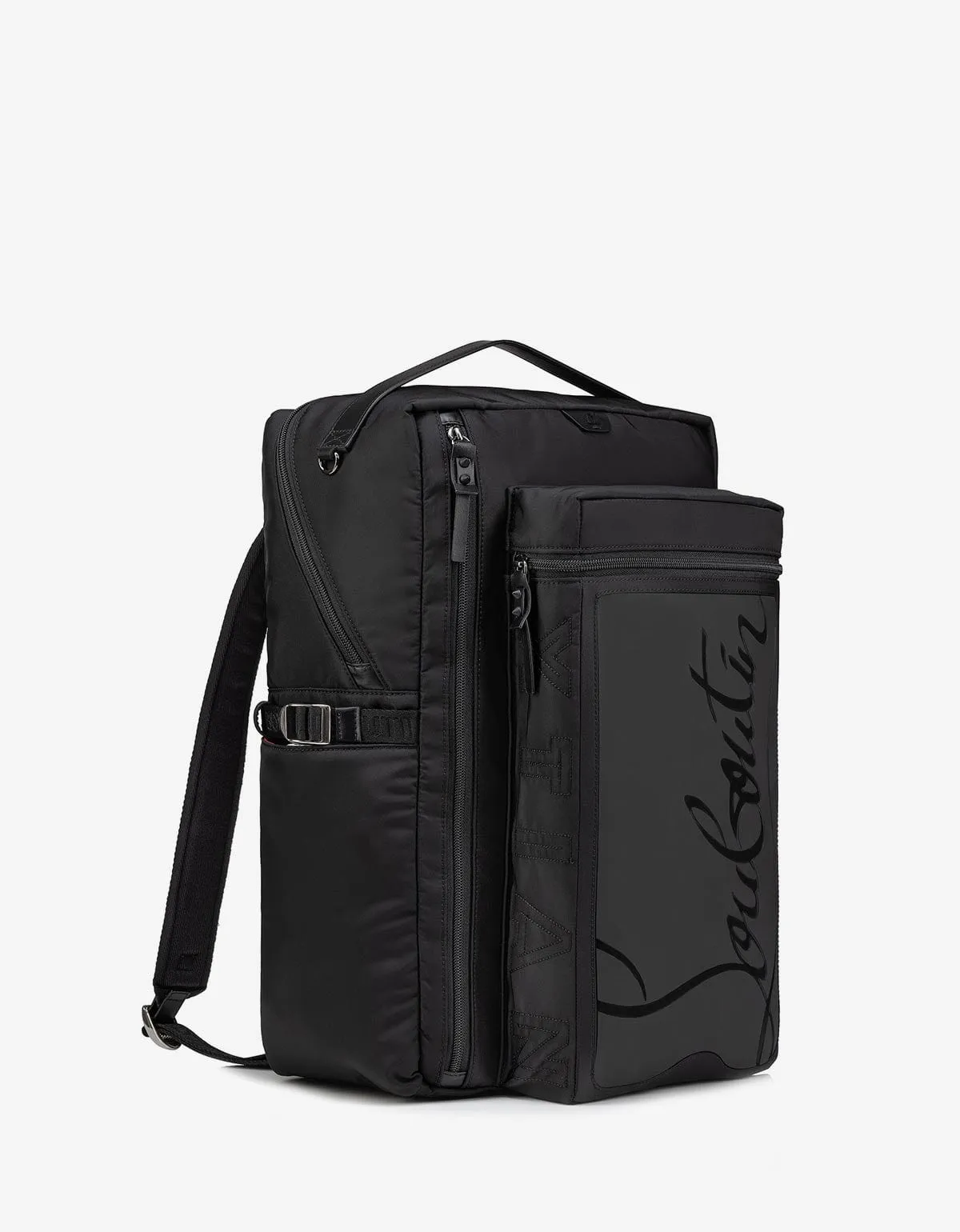 Christian Louboutin Loubideal Black Sneaker Sole Backpack