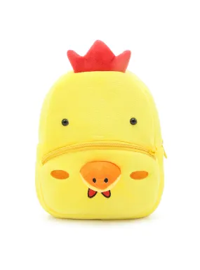 Cock Cartoon Plush Children Backpacks Kindergarten