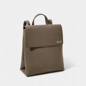 Demi Backpack-Mink Gray