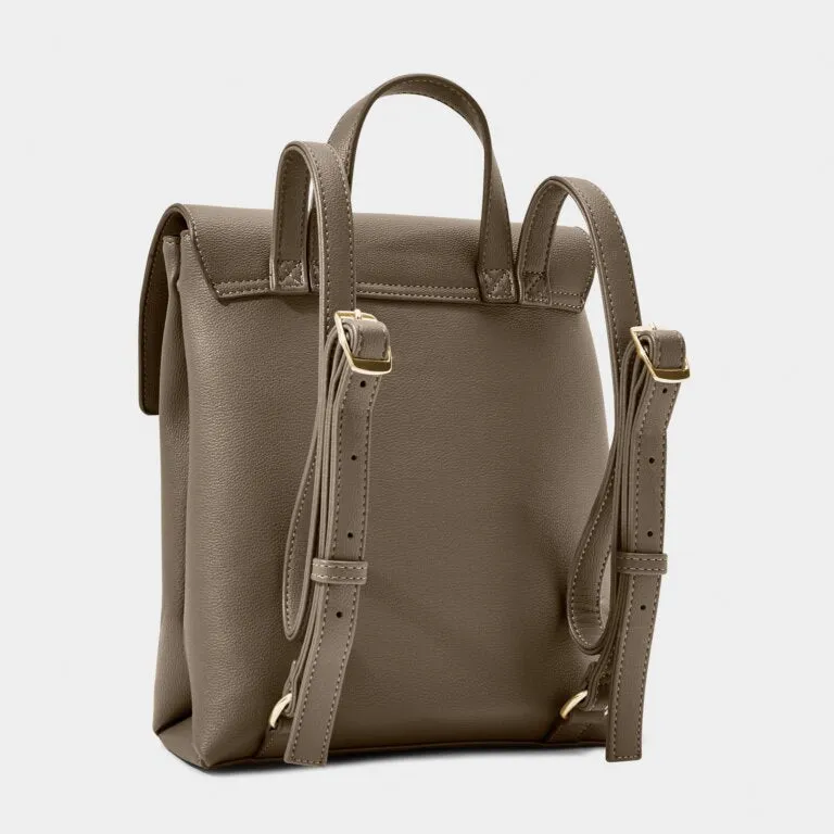 Demi Backpack-Mink Gray