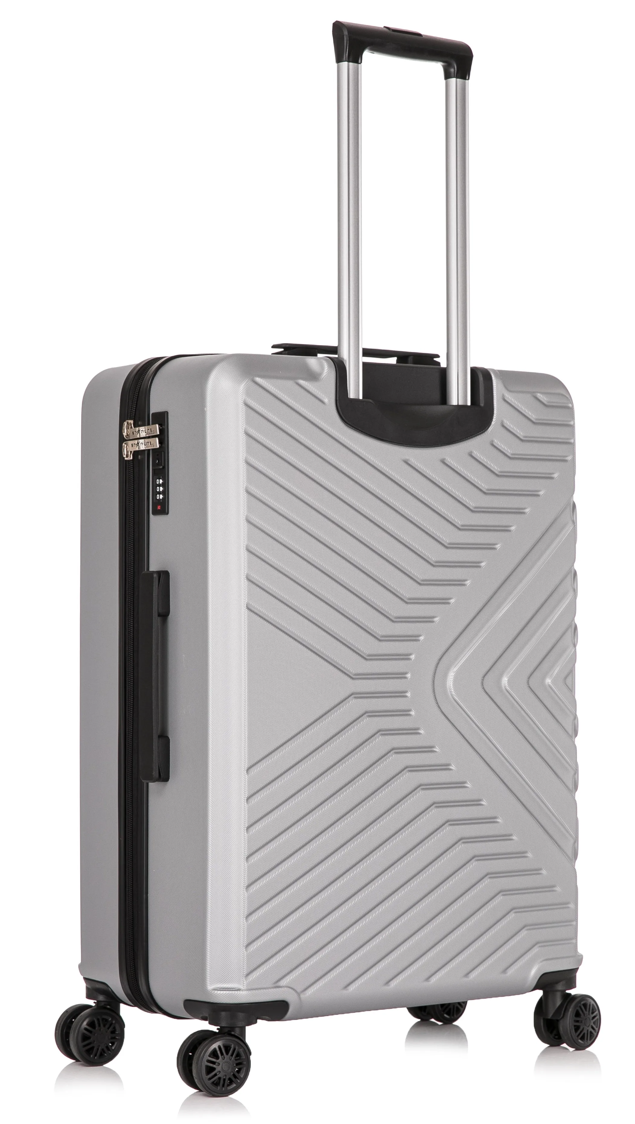 EasyJet Cabin Spinner Suitcase - ABS-147 -Silver