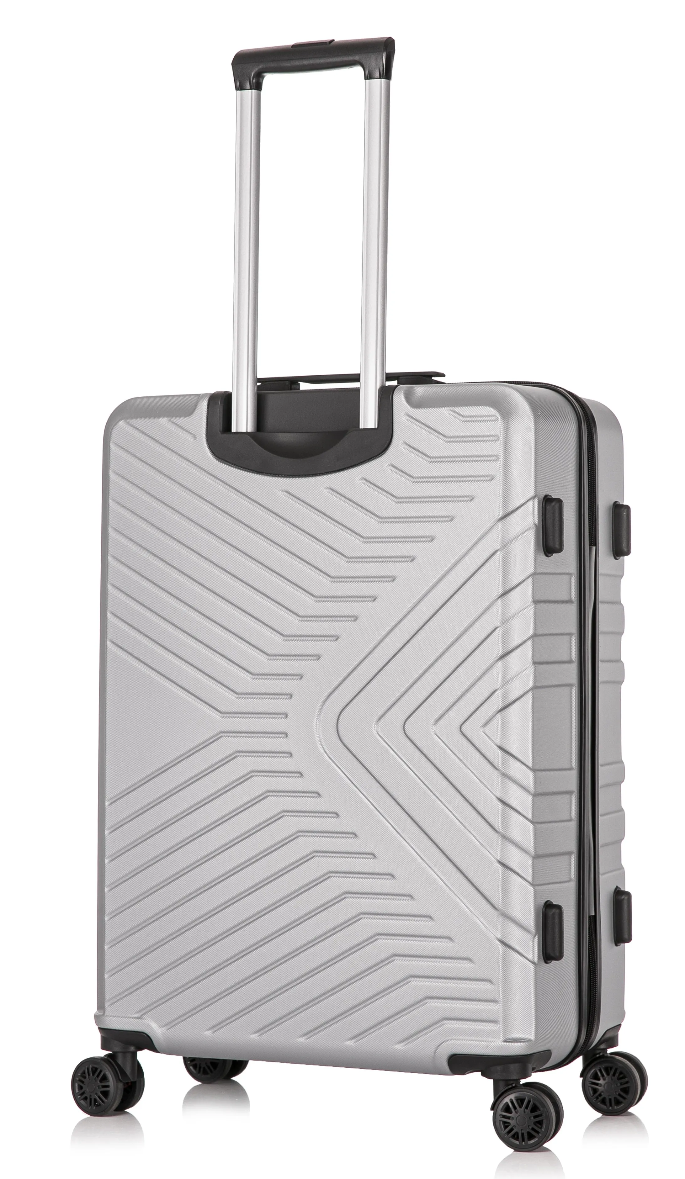 EasyJet Cabin Spinner Suitcase - ABS-147 -Silver