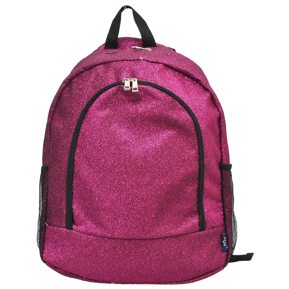 Glitz and Glam Glitter Sparkle Large Backpack