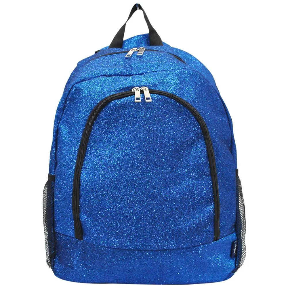 Glitz and Glam Glitter Sparkle Large Backpack