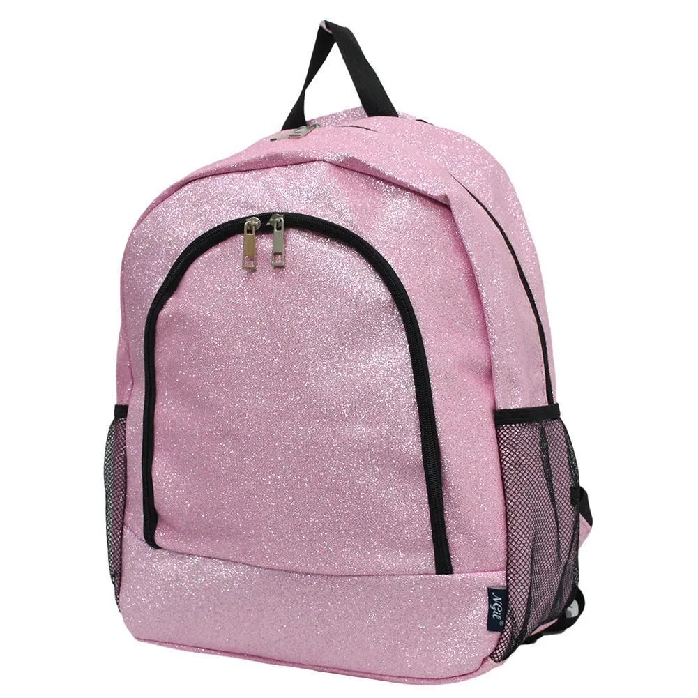 Glitz and Glam Glitter Sparkle Large Backpack