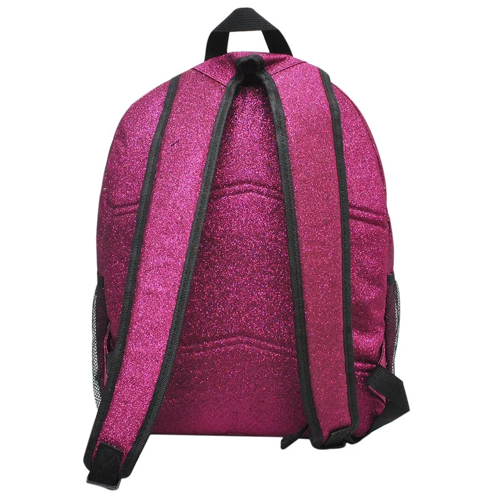 Glitz and Glam Glitter Sparkle Large Backpack