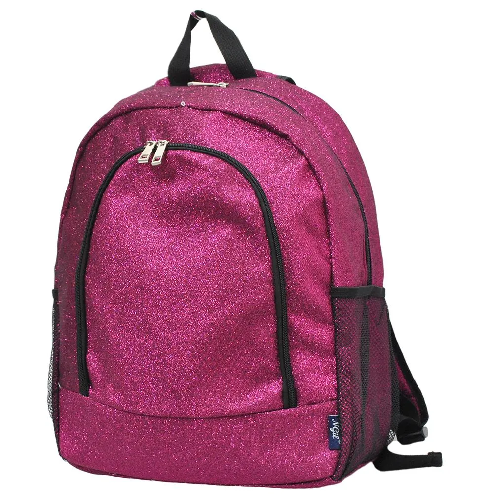 Glitz and Glam Glitter Sparkle Large Backpack