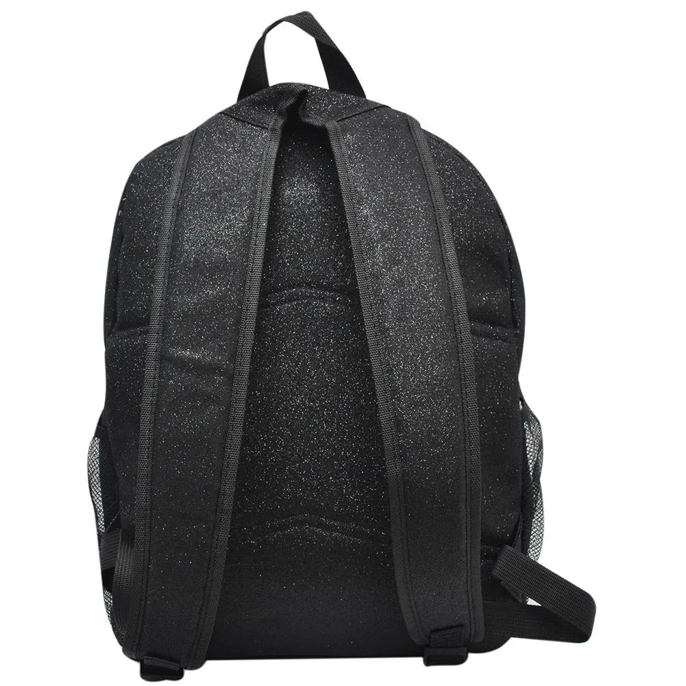 Glitz and Glam Glitter Sparkle Large Backpack