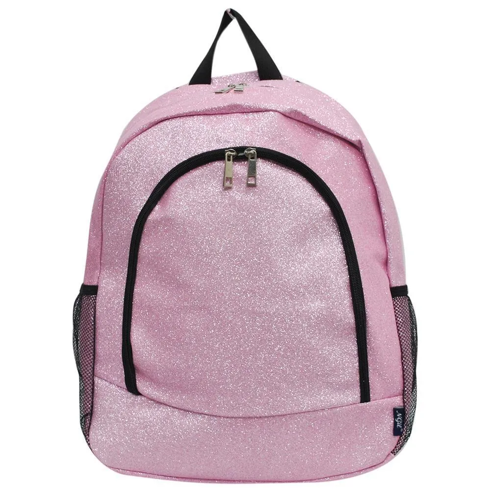 Glitz and Glam Glitter Sparkle Large Backpack