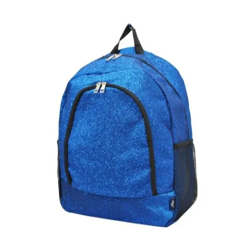 Glitz and Glam Glitter Sparkle Large Backpack