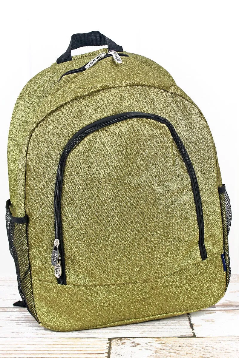 Glitz and Glam Glitter Sparkle Large Backpack