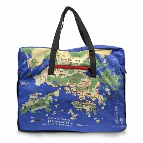 HK Hobbies Map Foldable Travel Duffel