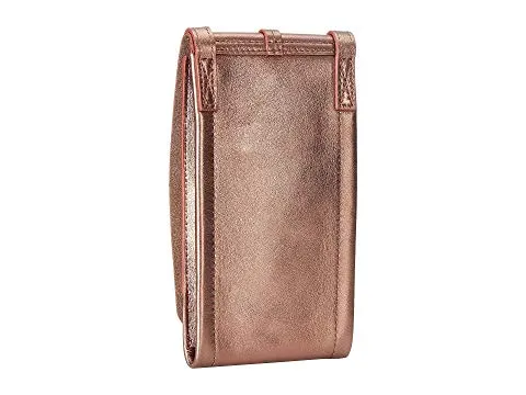 Hobo Token Wallet Crossbody in Burnt Bronze