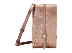 Hobo Token Wallet Crossbody in Burnt Bronze