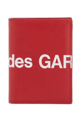 Huge Logo Leather Wallet