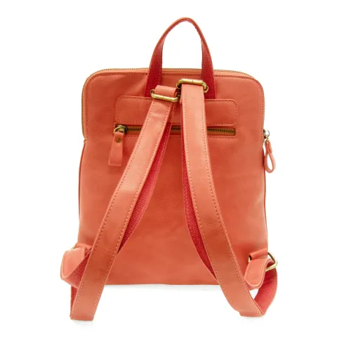 Julia Mini Backpack - Living Coral