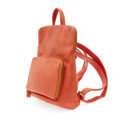 Julia Mini Backpack - Living Coral