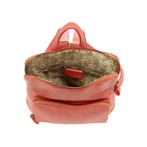 Julia Mini Backpack - Living Coral