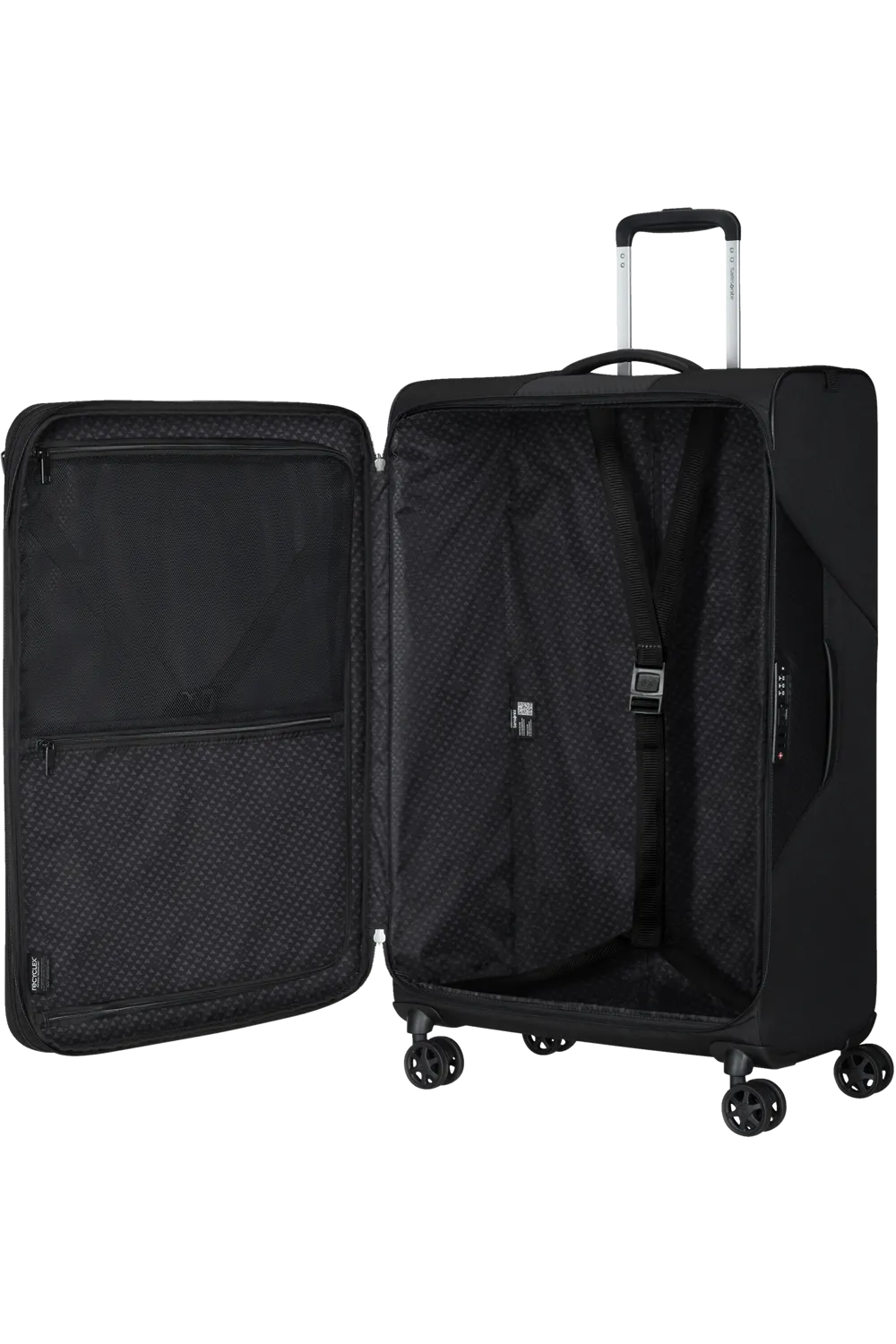 LITEBEAM Spinner Expandable (4 wheels) 77cm - Black