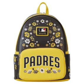 Loungefly x MLB San Diego Padres Floral Mini Backpack