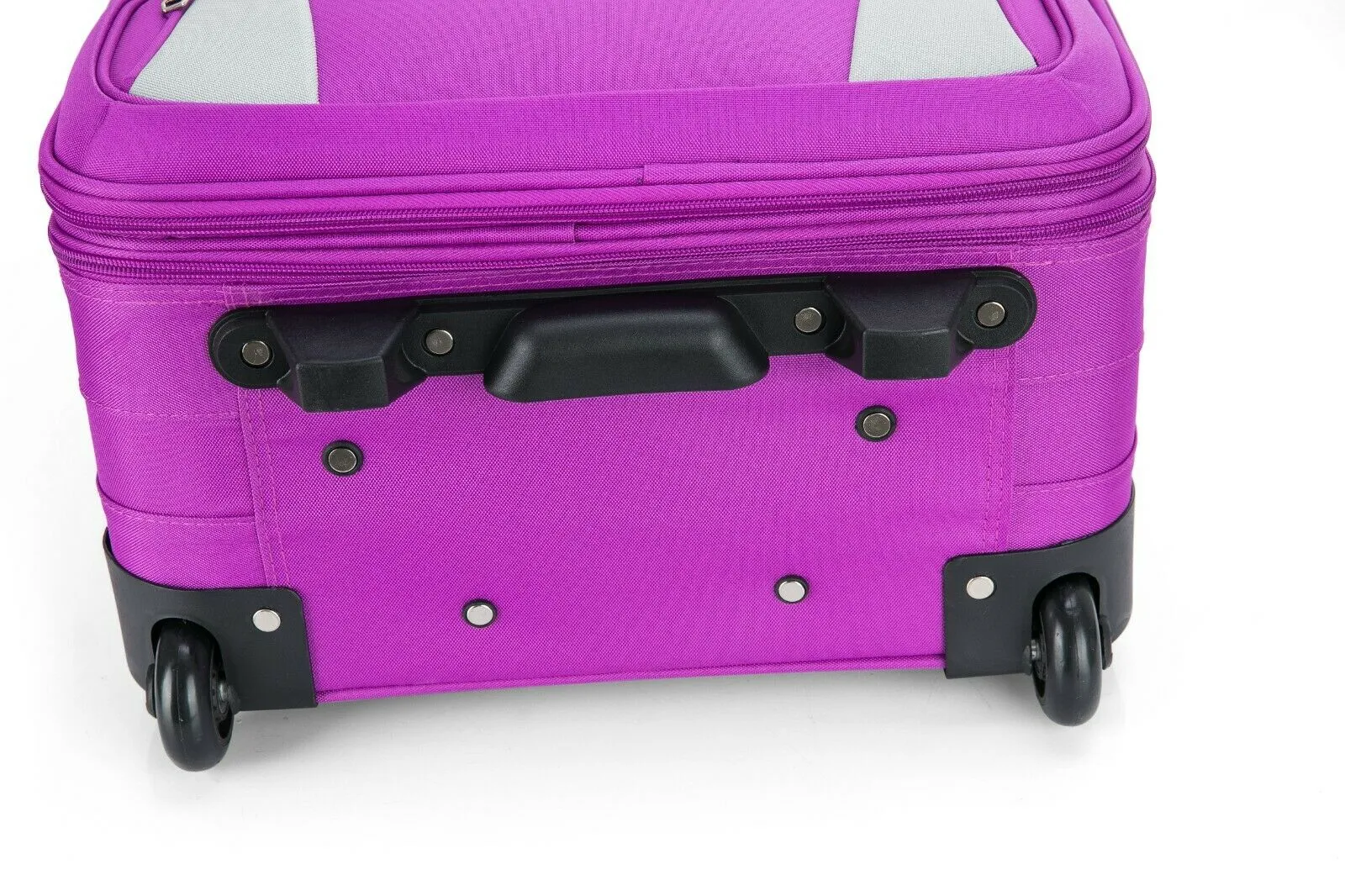 Medium Lightweight Wheeled Suitcase DK- 16 Purple