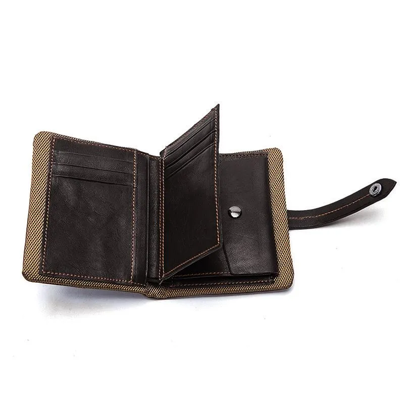 Men Premium Quality Trendy and Chic Genuine Leather Male Purse Wallet