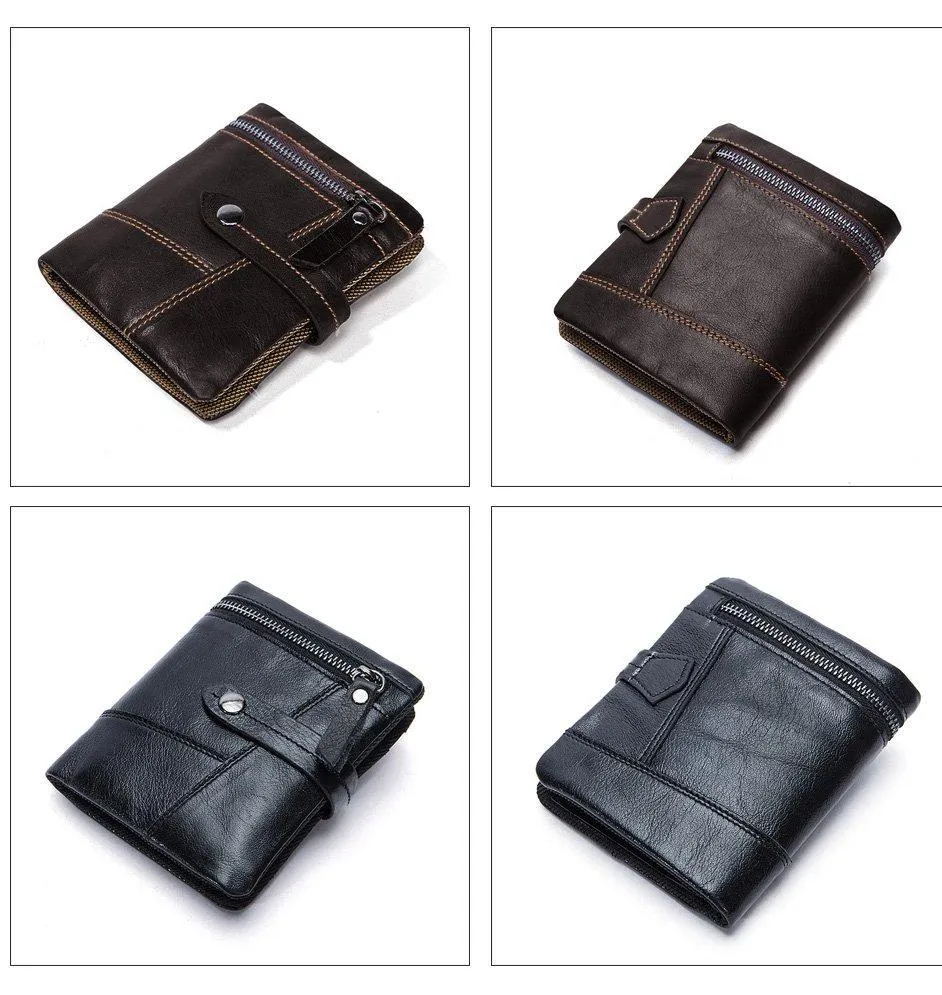 Men Premium Quality Trendy and Chic Genuine Leather Male Purse Wallet