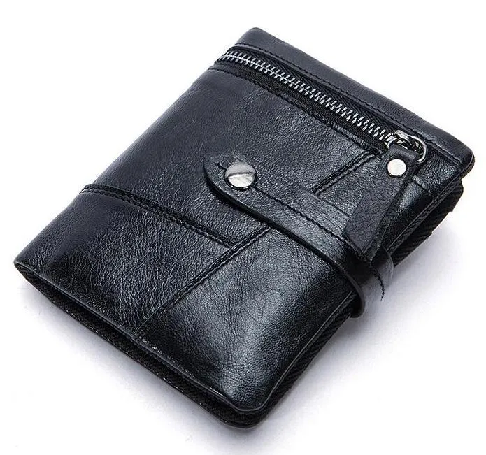 Men Premium Quality Trendy and Chic Genuine Leather Male Purse Wallet