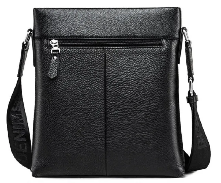 Men's Casual Genuine Leather Shoulder Bag For iPad