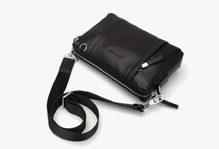 Men's Genuine Leather Messenger Bag