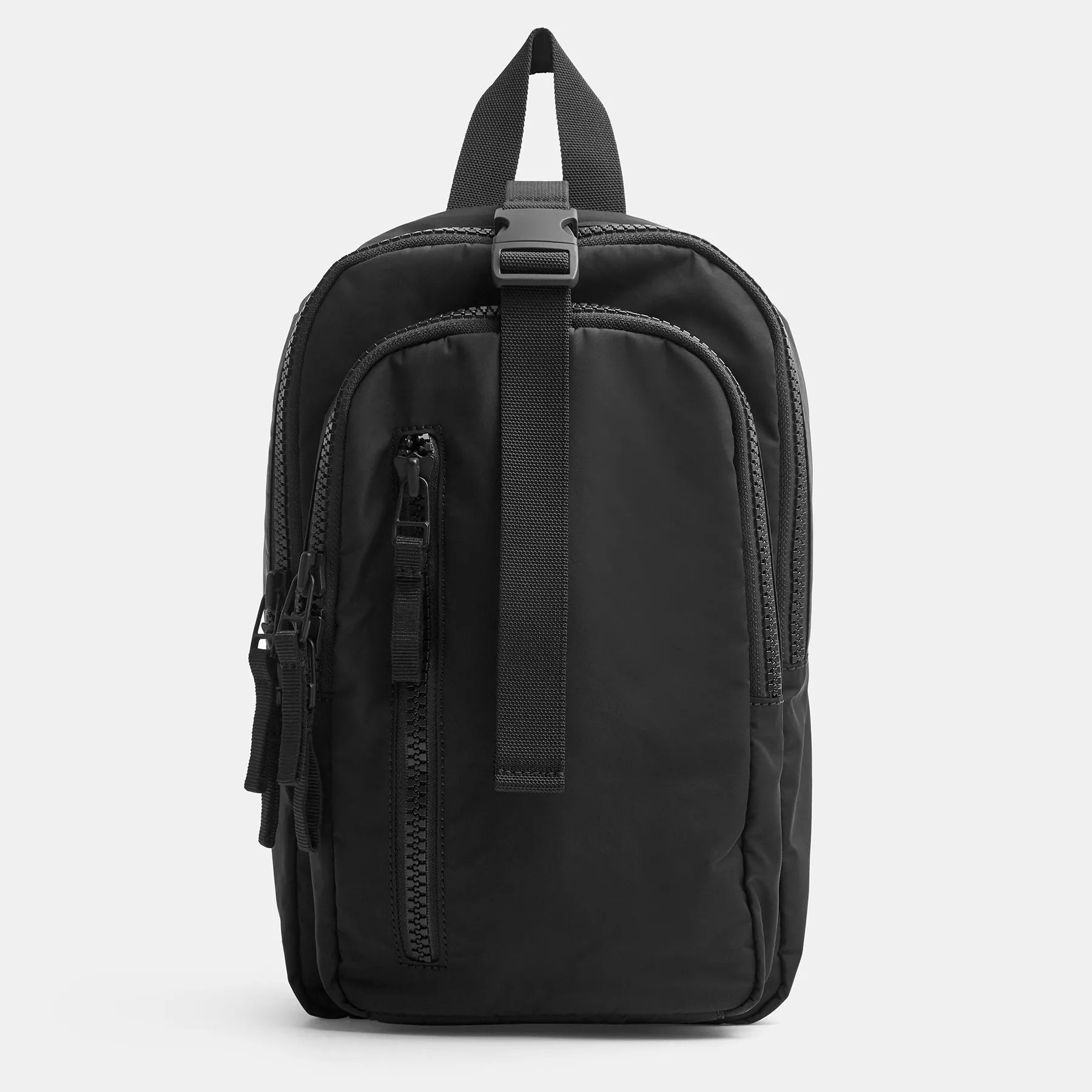 Mini Sierra Nylon Backpack - Black