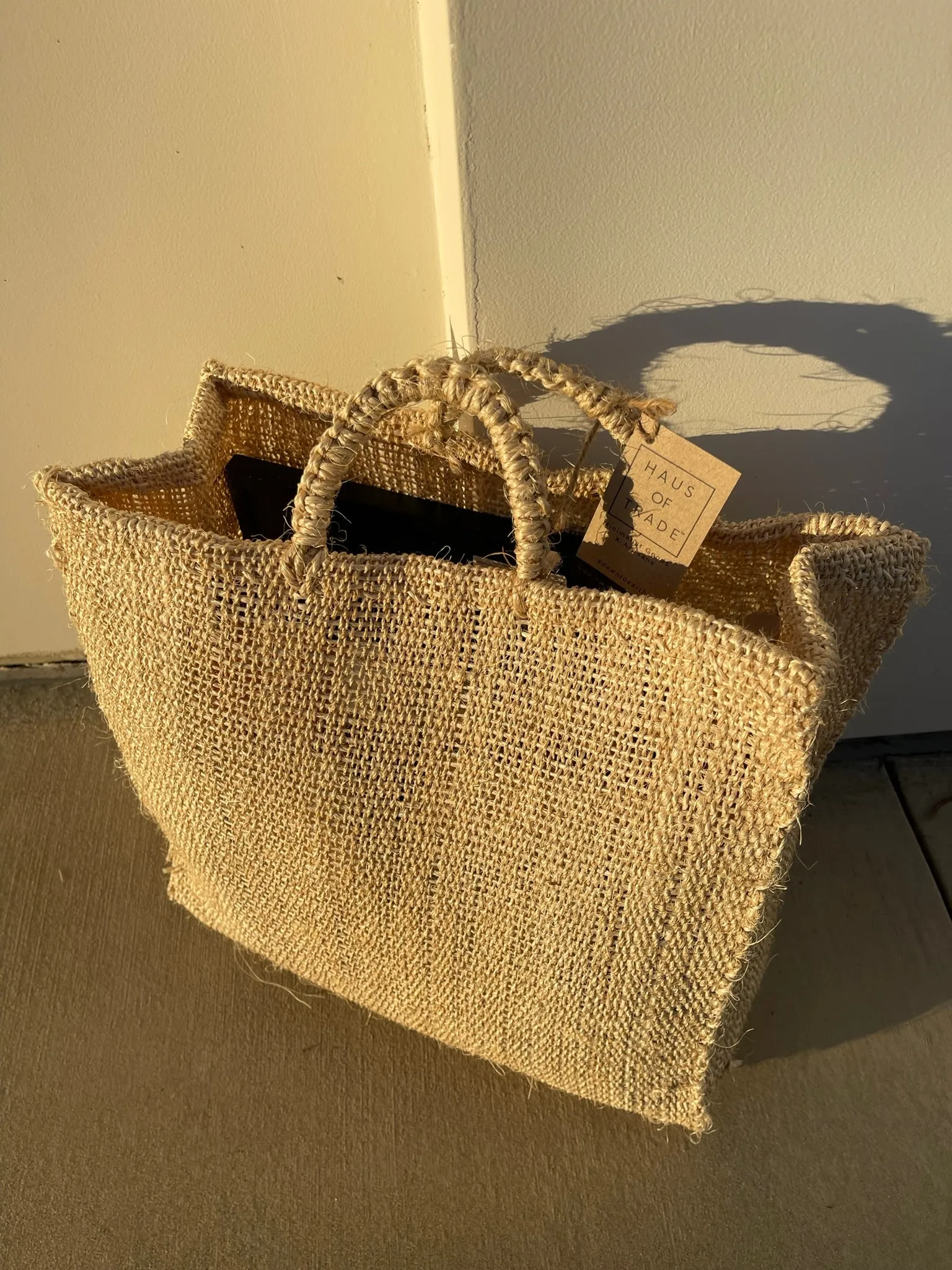 Natural Agave Market Bag