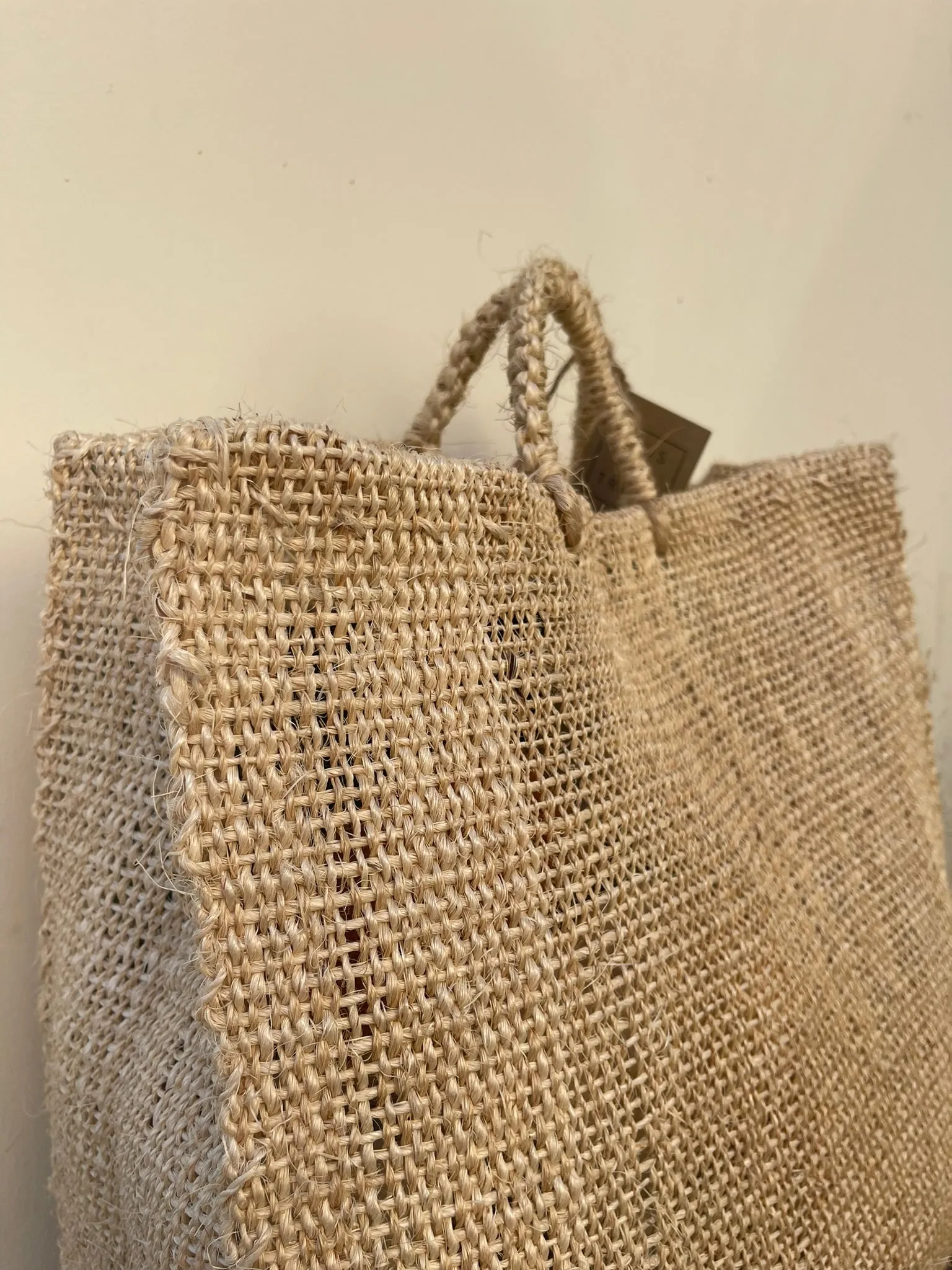 Natural Agave Market Bag