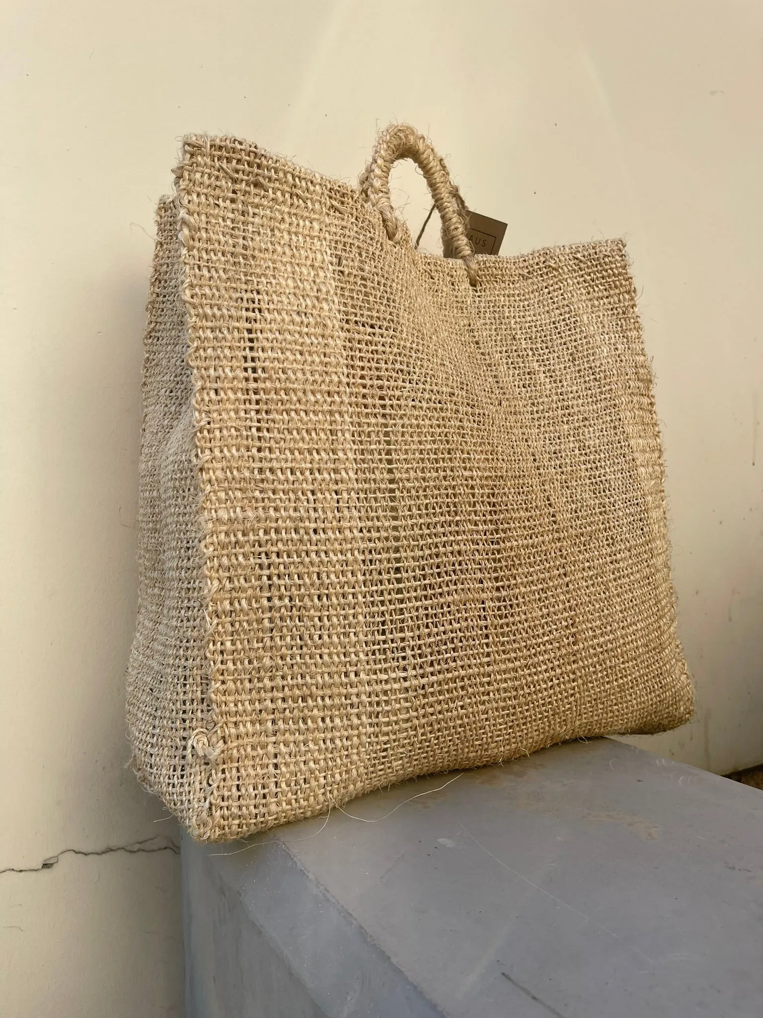 Natural Agave Market Bag