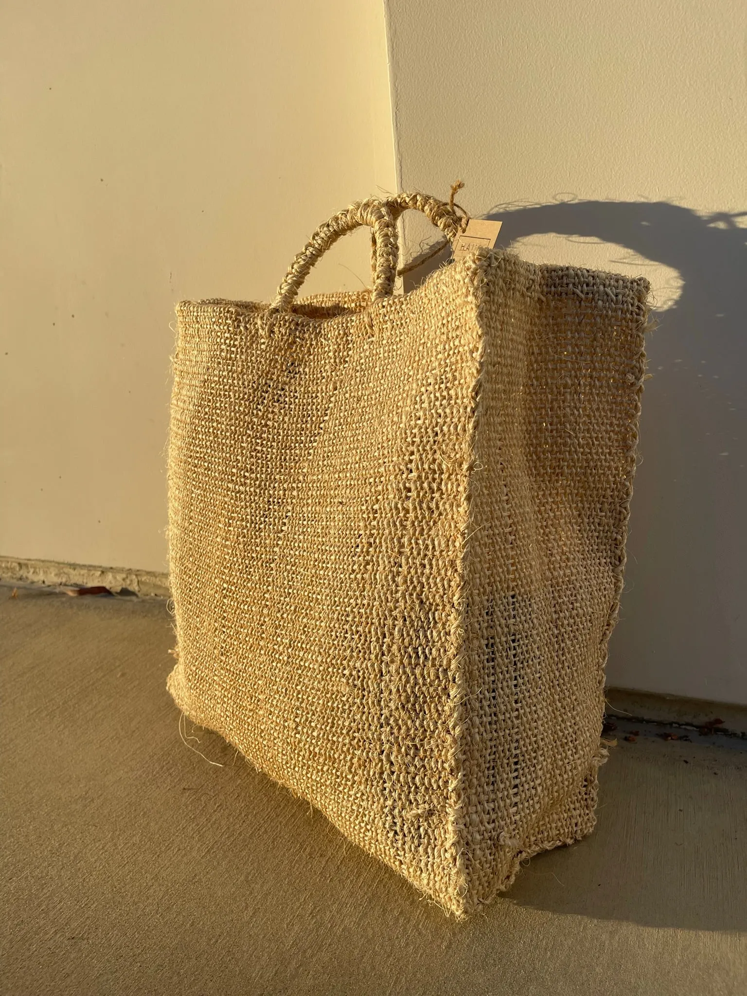 Natural Agave Market Bag