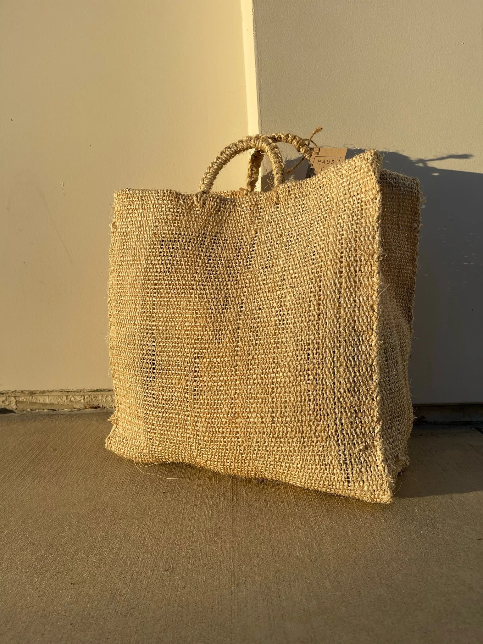 Natural Agave Market Bag