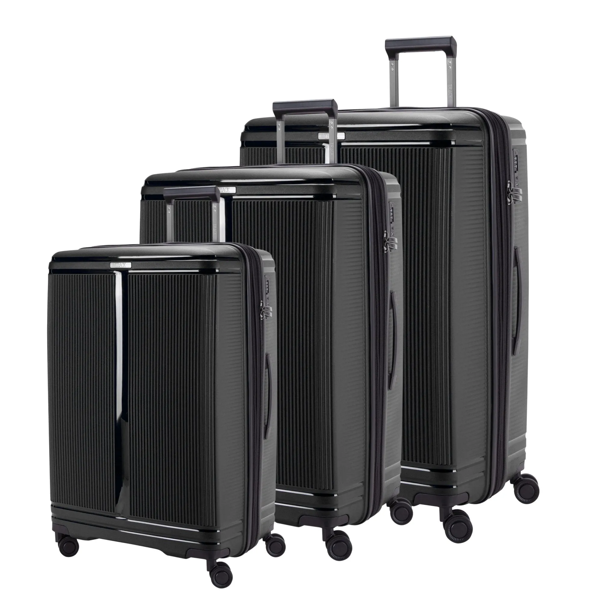 Oxford Suitcases Set of 3   Beauty Case - Rose Gold