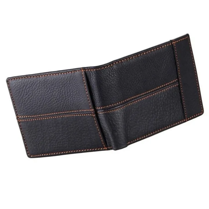 Practical Wallet for Men of Genuine Cow Leather