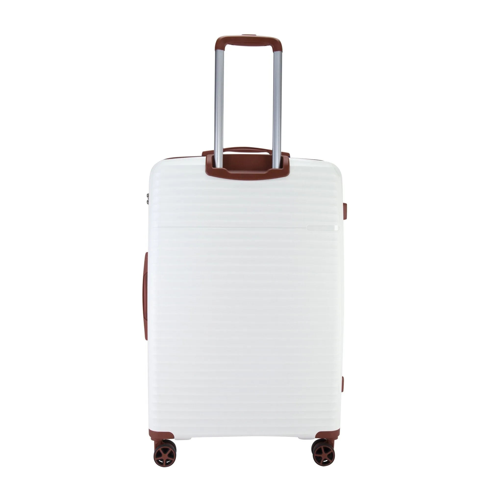 Prince Hardside Suitcase Set of 3-White PR16710