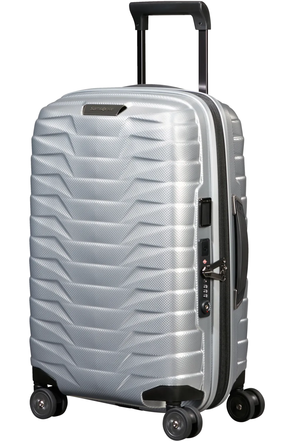 PROXIS 55cm (23/26cm) Spinner Expandable (4 wheels) - Silver