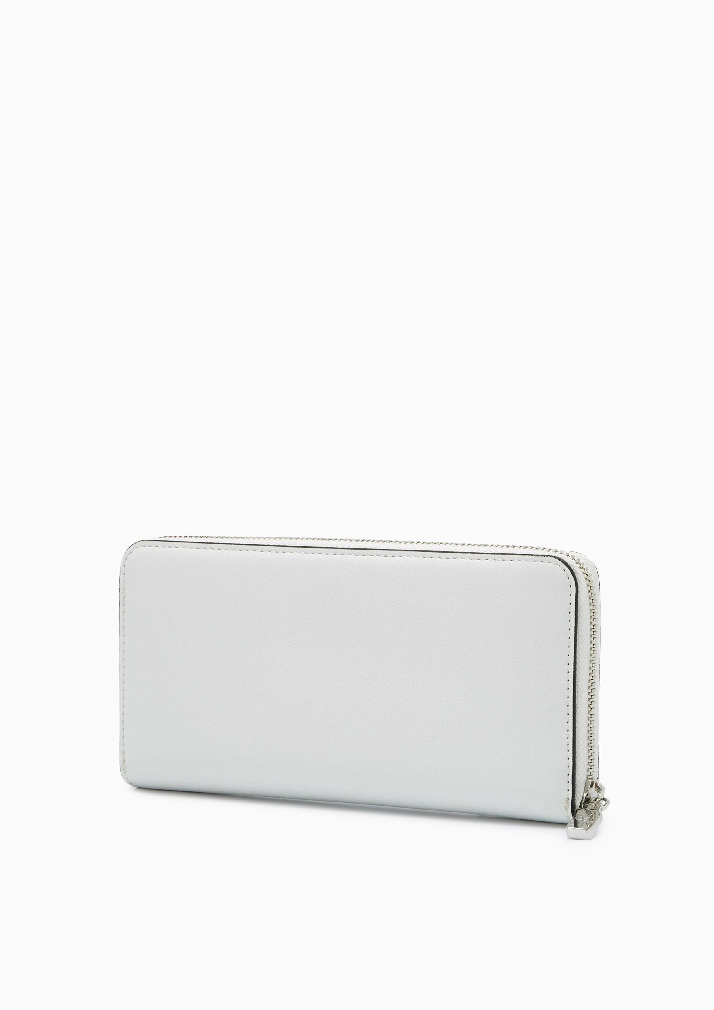 Re-Edit Marble Long Wallet Grey