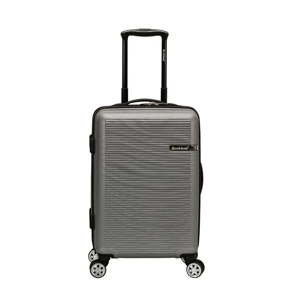 Skyline 3 pc abs non-expandable luggage set