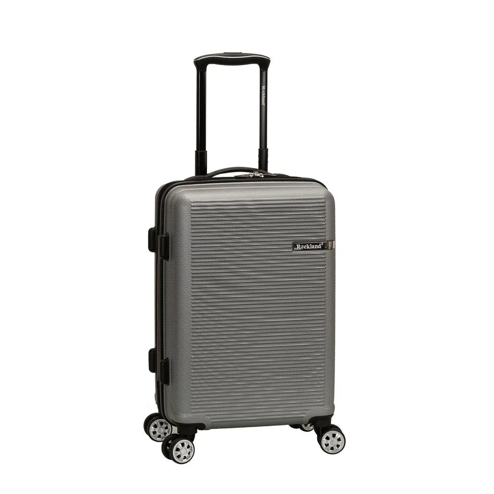 Skyline 3 pc abs non-expandable luggage set