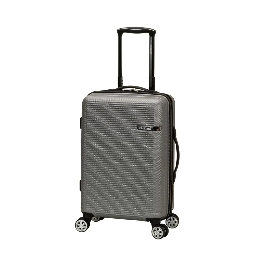 Skyline 3 pc abs non-expandable luggage set